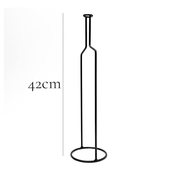 Abbott Collection - Tall Dried Flower Metal Vase Frame - Picture 7 of 12